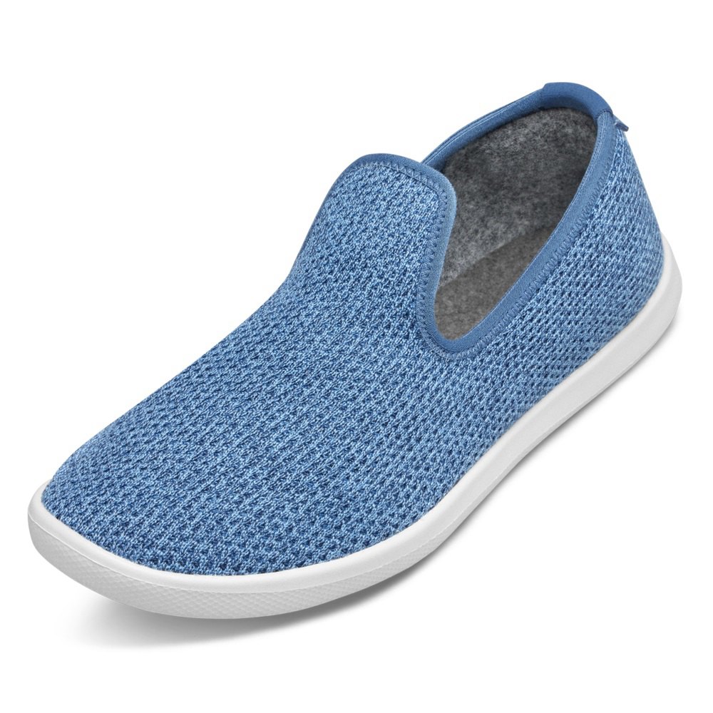 Allbirds Women's Slip-Ons Blue - Tree Loungers - 38245FPID